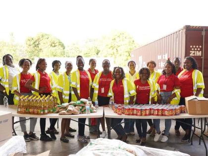 In observance of International Volunteer Day, more than 40 members of the Scotiabank team gathered at Food For The Poor’s warehouse to support ongoing Hurricane Melissa relief efforts. Volunteers assembled 2,000 food and care packages, helping to bring c