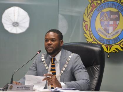 Councillor Richard Vernon, mayor of Montego Bay.