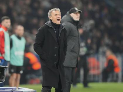 Paris Saint-Germain head coach Luis Enrique.