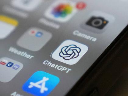 AP 
Chat GPT app icon is seen on a smartphone screen, Monday, August 4, 2025, in Chicago. 