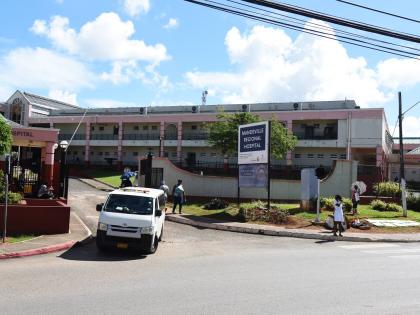 The Mandeville Regional Hospital in Manchester.