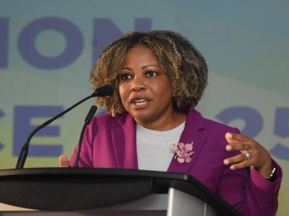 Minister of Information, Dana Morris Dixon.