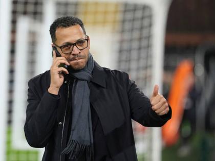 Chelsea’s head coach Liam Rosenior gestures before the English Premier League football match against Fulham on January 7.
