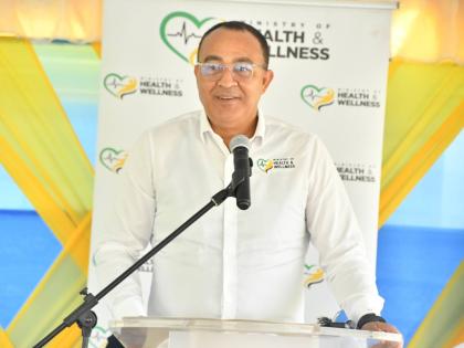 Minister of Health and Wellness, Dr Christopher Tufton.