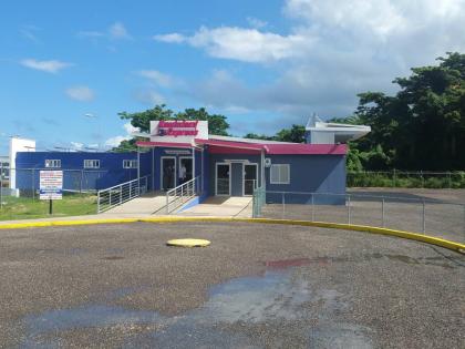 Knutsford Express depot at the Sangster International Airport in Montego Bay.