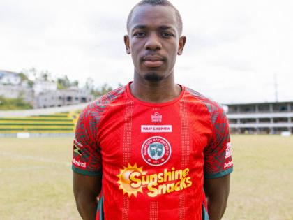 Montego Bay United’s latest signing, 17-year-old Haitian attacker Franco Célestin.
