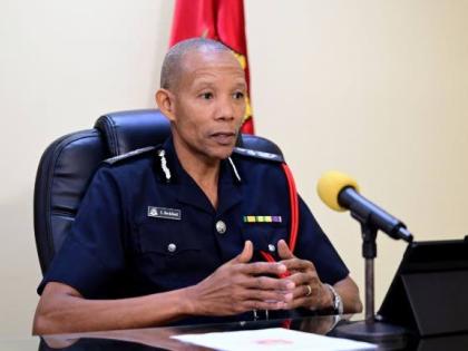 Commissioner of the Jamaica Fire Brigade, Stewart Beckford.