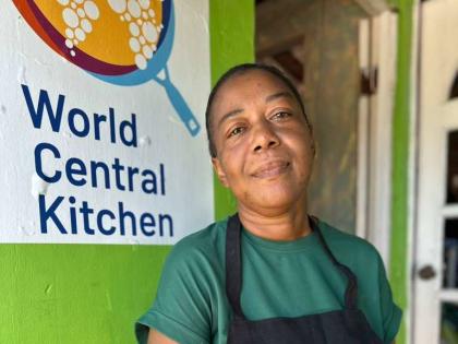 Nathalee Jemaison and her staff at Kajay’s Seafood Restaurant in White House, Westmoreland, were among the WCK partners providing food.