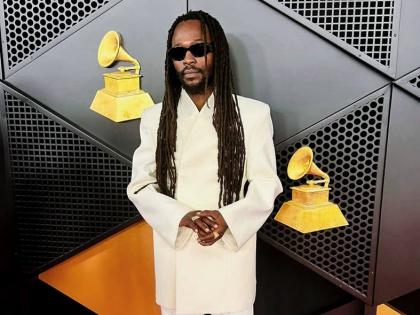 Grammy nominee Jesse Royal is calm and collected in head-to-toe Source Unknown with the look put together by stylist Paris Cole.