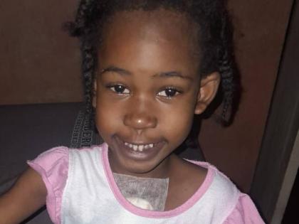 Six-year-old Allahana Commock.