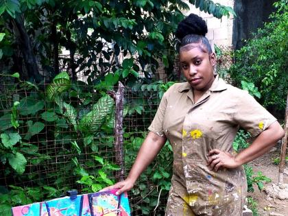 From abstract pieces to portraiture, Kristina Rowe feels blessed to being doing what she loves.