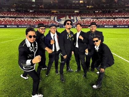 Mexican ska band Out of Control Army is in Jamaica to perform tonight at the Bob Marley Birthday Tribute Concert and also to record an album at Tuff Gong. 