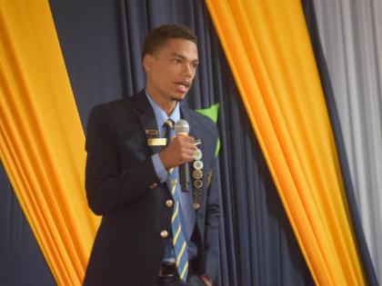 
Brian Anderson, president of the National Secondary Students’ Council.