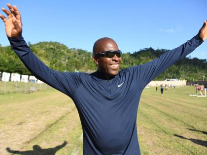 Edwin Allen head coach Michael Dyke.