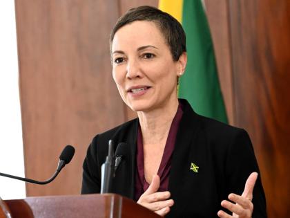 Minister of Foreign Affairs, Senator Kamina Johnson Smith. - File photo.