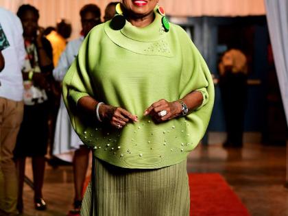 Minister of Culture, Gender, Entertainment and Sport, Olivia Grange. 