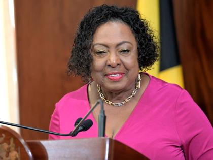 Olivia Grange. - File photo.