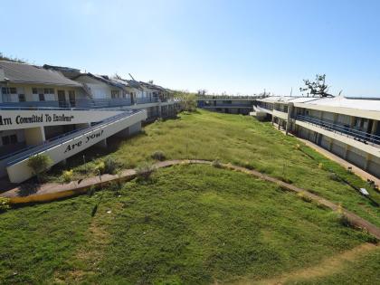 Roof damage to several classrooms at Belmont Academy, Westmoreland.