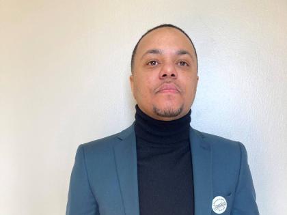 Mickardo Hines, president of MHS Pallets.