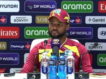 West Indies skipper Shai Hope.  