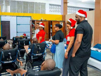 FHC Credit Union team members tour the facilities and engage with the children at the Bethlehem Home during the Christmas treat visit on December 18, 2025.