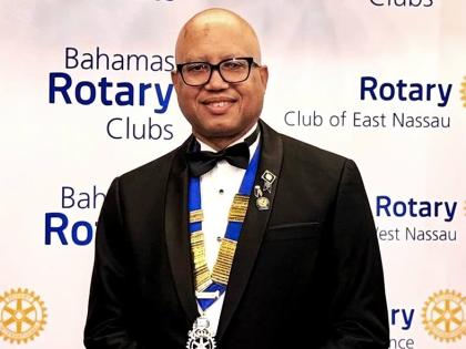 Professor William ‘Bill’ Aiken, district governor, Rotary District 7020.