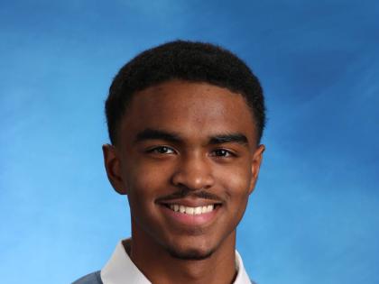 Judah Henry, a grade-11 student in the Toronto District School Board who is in the Leadership by Design programme.