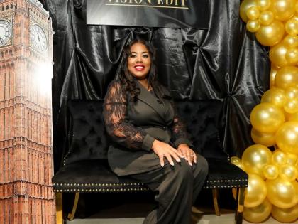 Left: At The 2026 Vision Edit held in January, entrepreneur Kiddist Cowans explored how a mindful approach to goal-setting can help turn aspirations into action.