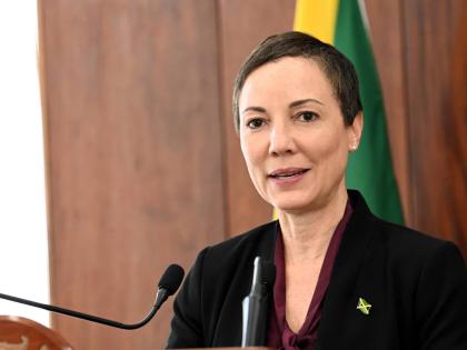 Minister of Foreign Affairs and Foreign Trade, Senator Kamina Johnson Smith. - File photo.