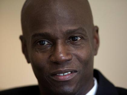 Jovenel Moïse talks to journalists during an interview in his office in Petion-Ville, Haiti, Tuesday, November 29, 2016. (AP Photo/Dieu Nalio Chery, File)