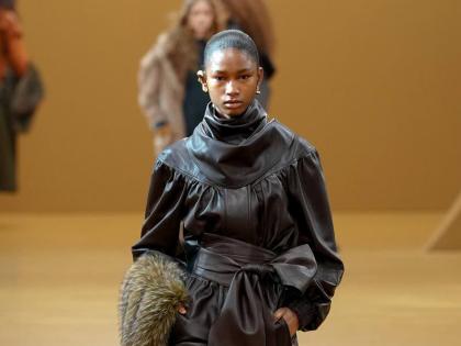 SAINT’s Dru Campbell hit the catwalk for Australian creative director Nicky Zimmermann’s eponymous brand’s collection staged inside Le Carreau du Temple last Monday at Paris Fashion Week.
