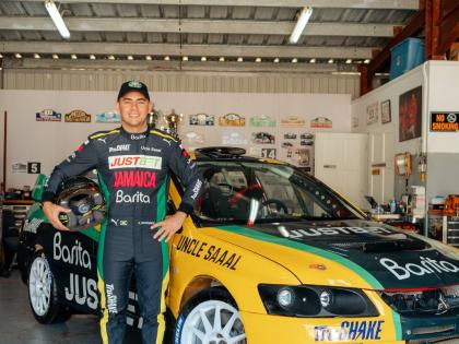 Fraser McConnell in Barbados gearing up for racing action this weekend.