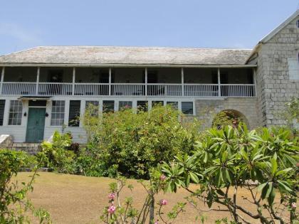 The original entrance of Greenwood Great House 