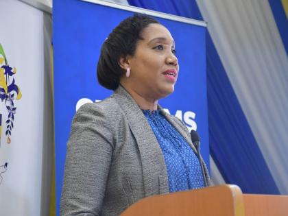 Dr Velma Ricketts Walker, outgoing CEO of the Jamaica Customs Agency and commissioner of Customs.