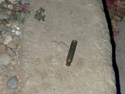More than two dozens shells were reportedly found in a yard and along the roadway.