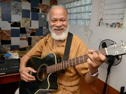 Ernie Smith is photographed by The Gleaner during Reggae Month on February 7, 2017. 