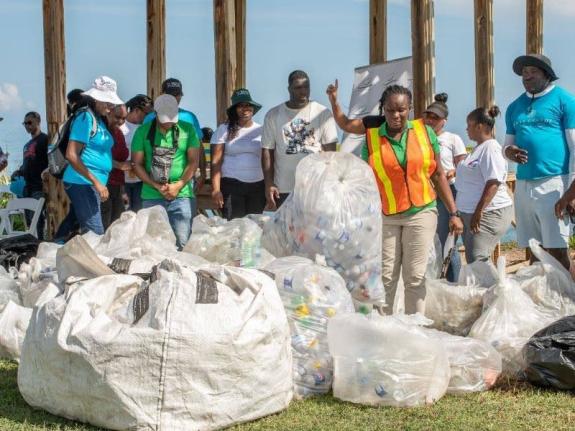 Rose Hall Developments, the St James Municipal Corporation and residents of Spot Valley and adjoining communities united to clean up the Rose Hall Beach in Montego Bay.