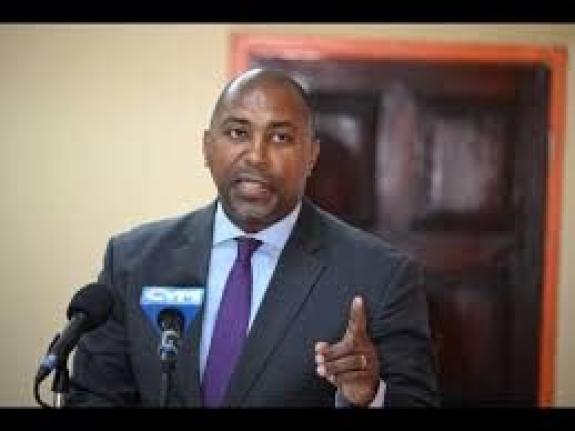 Opposition People's National Party Spokesman on Finance Julian Robinson. 