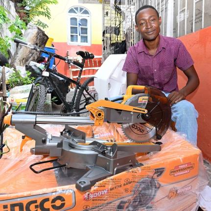 Dominic Morgan, founder of Dame’s Electrical and Home Renovation Services.