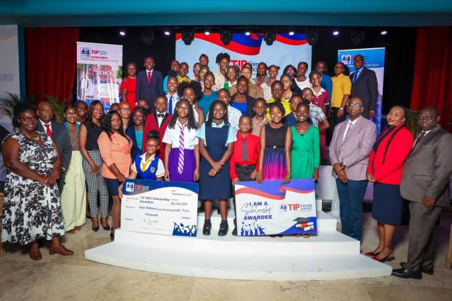 TIP Friendly Society hosted its annual Scholarship Awards Ceremony on September 25, at the Iberostar Rose Hall Waves Hotel, celebrating academic excellence and supporting the educational dreams of Jamaica’s youth and those employed in the education secto