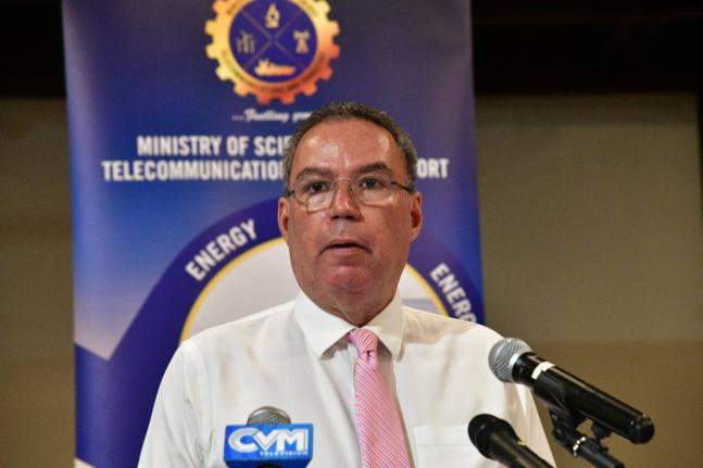 Minister of Transport, Daryl Vaz.