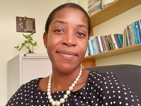 Consultant Psychiatrist at Bellevue Hospital in Kingston, Dr Bridget Opiavbe.