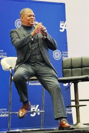 Robert Scott, CEO Lifespan Distribution, delivers his address at the recent Black Congressional Caucus Foundation’s 54th Annual Legislative Conference in Washington, DC.