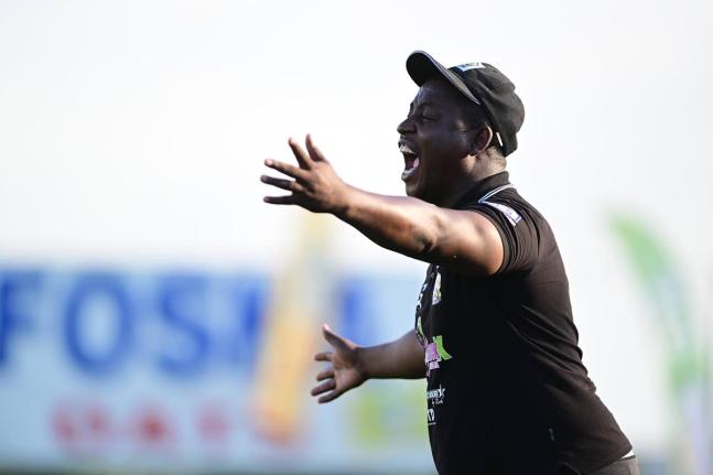 Hydel High’s coach Alex Thomas