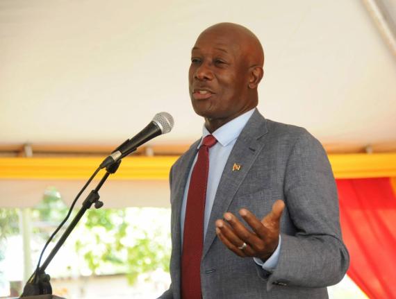 Former Prime Minister of Trinidad and Tobago, Dr Keith Rowley. 