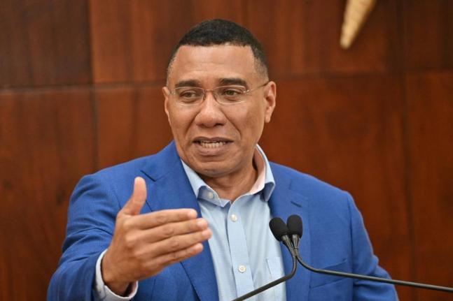 Prime Minister Dr Andrew Holness. - File photo.
