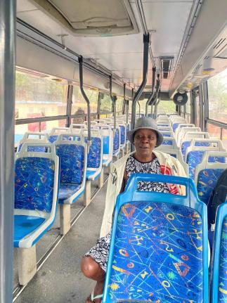 Margaret Parkes, 62, was the sole person seated inside a Jamaica Urban Transit Company bus that had been parked in the Port Royal fishing community in Kingston for nearly two hours on October 26, 2025. 