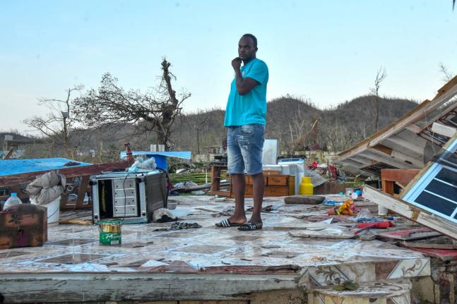 
Steve Brown, uncle of Monique Coke, who died during the passage of Hurricane Melissa when their home was ripped apart by fierce winds in Waterworks, Petersfield, Westmoreland.