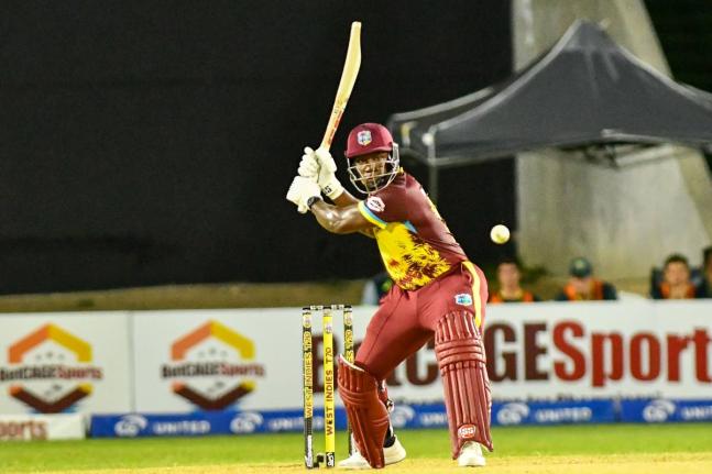 West Indies batsman Rovman Powell.
