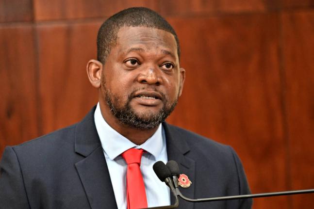 Commander Alvin Gayle, director general of the Office of Disaster Preparedness and Emergency Management. 